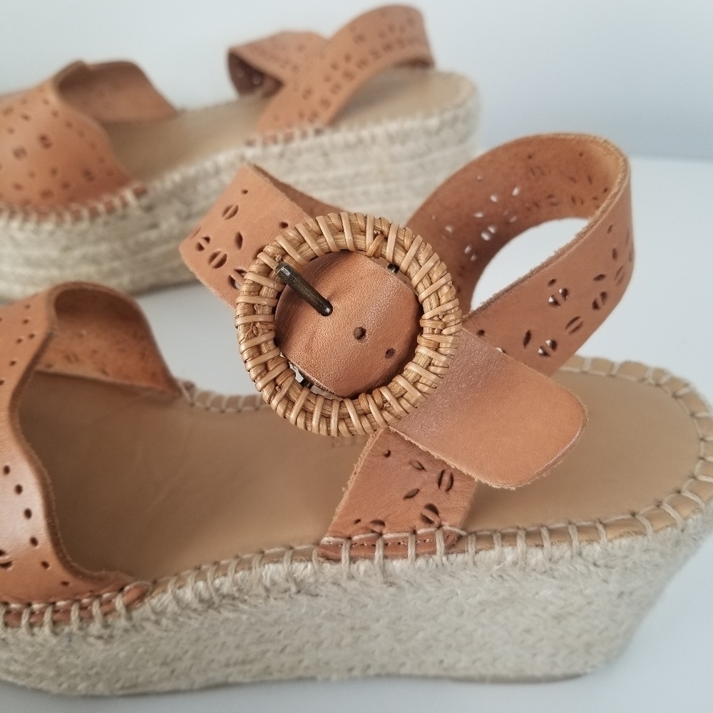 Soludos X Anthropologie Sofia Platform Espadrille… - image 8
